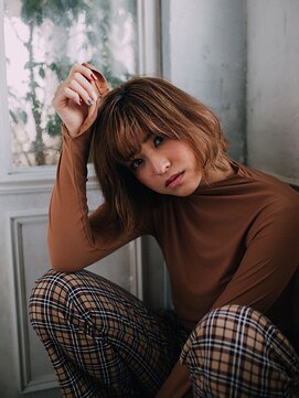 アカサ(A.casa) 外ハネナチュラルボブ/20代/30代/40代/50代/西阿知/イオン倉敷