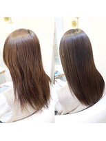 アンド ラ ブランシュ(&.La Blanche)&nbsp;髪質改善大宮&.La Blanche艶髪煌めくダークショコラグレージュ☆