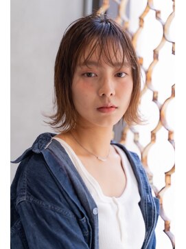 エイミー(Aimee) Aimee 町田　外ハネボブ×ライトブラウン