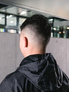 ヒロギンザ 六本木店(HIRO GINZA) ハイスキンフェード ハードパートスタイル/港区/理容室/乃木坂