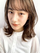 ノラ ギンザ(NORA GINZA)&nbsp;20/30/40代  顔まわりレイヤーボブミディ/大人かわいい/外ハネ