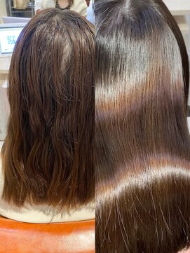 ジェム(GEM) ＊*Gem Garden*＊なりたい質感が叶う☆ツヤサラ縮毛矯正154