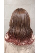 モッズ ヘア 宇都宮店(mod's hair) ブラウン×ピンク
