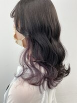 アライブ キチジョウジ(ALIVE Kichijoji)&nbsp;韓国風インナーカラー/イヤリングカラー×ラベンダー