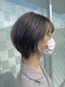 アメイジングヘアー 美沢店(AMAZING HAIR) ショートウルフ×アッシュグレー