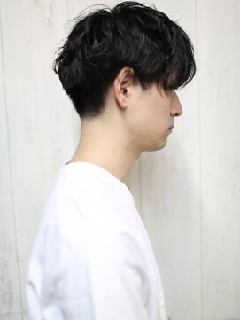 バース(BIRTH) 天神【BIRTH】ミックスパーマ×ツーブロック刈り上げ