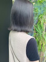 ケーツー心斎橋 クイーンズガーデン バイ ケーツー(K two QUEEN'S GARDEN by K two) 似合わせカット/ボブ/ピスタチオグレージュ/心斎橋&難波&なんば