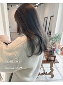 salon de yu/松原加奈☆暗髪でも透明感☆グレージュ天神大名