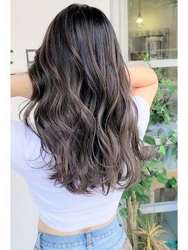 ヘアーズ ベリー 新石切店(hairs BERRY) BERRY/インナーグレージュ/美髪/アッシュブラック/前髪