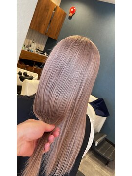 エンカウントバイマハロ 千葉(encount by mahalo) ミルクティーカラー