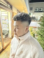 ガイズ ヘアー イサミ(GUY'S HAIR 133) 極道パーマ/宮城リョータ風/メッシュハイライト