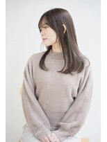 エン(enn...)&nbsp;透明感カラー/グレージュ/髪質改善