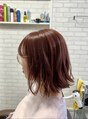 ヘアーアンドフェイス タケトイズ(hair&face TAKETO.is) 外ハネボブ