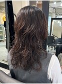 ＊ロングウルフパーマ！レイヤーカットミディアムレイヤーパーマ