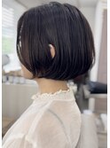 丸みショートボブ