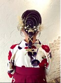 袴ヘアアレンジ