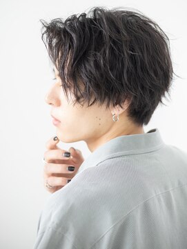 グルーミングサロン バーバー キャッスル 北浦和西口(Grooming salon Barber Castle) 20代30代ツイストパーマワイルドフェザーマッシュd北浦和