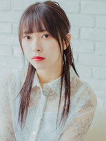 ブール 千歳烏山(bool)&nbsp;シャギー編みこみアレンジスタイル