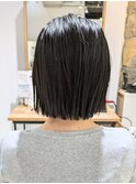 切りっぱなしボブ/濡れ感ボブ