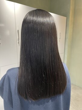 ジェムバイアルテフィーチェ(gem by artefice) 切りっぱなしロング