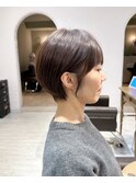 【畑中正敏】愛されショートボブ艶髪/似合わせカット