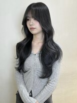 アクシス 栄店(`AXIS)&nbsp;dark greige × layer cut