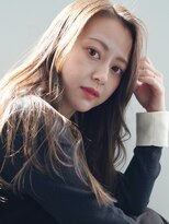 ケーツー あべのキューズモ－ル店(K-two)&nbsp;透明感カラー*イルミナカラー*ロングヘア*センターパート*美髪