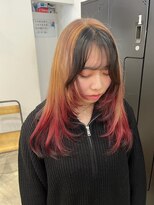 リンダ(LINDA)&nbsp;ダブルカラー/ブリーチ/レイヤーカット/派手[札幌美容室LINDA]