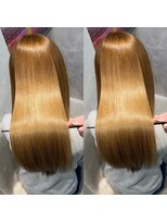 ユアーズヘア 東新宿店(youres hair)&nbsp;ブリーチ毛でもかけられる酸性縮毛矯正