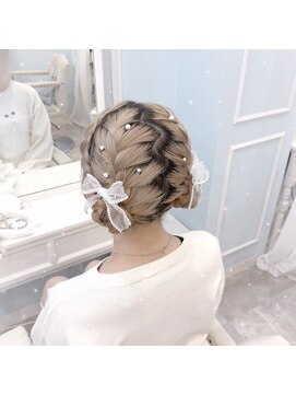 新宿コットン(cotton hair) アップスタイル