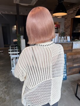 ソル ヘアー デザイン(SOL HAIR DESIGN) ホワイトピンクベージュ