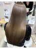 水素カラー+カット+ハホニコTR+頭皮ケア