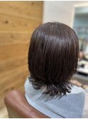 大人可愛い！外ハネくびれボブ！