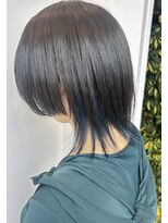 アルファ(Hair Salon alpha) 【艶感×個性派】インナーカラー×メテオトリートメント