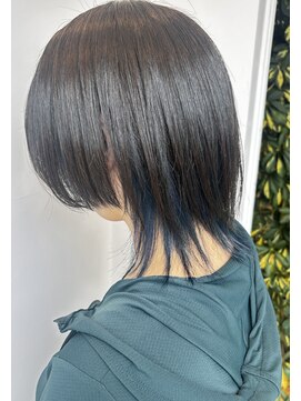 アルファ(Hair Salon alpha) 【艶感×個性派】インナーカラー×メテオトリートメント