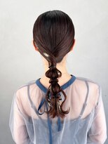 アイティーバイアルバム 八王子店(IT by ALBUM)&nbsp;ロングおくれ毛韓国ヘアオリーブベージュ_ba537922