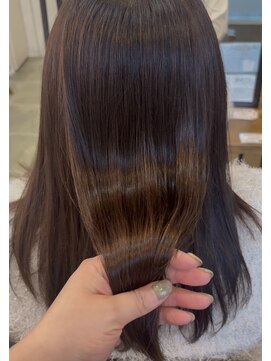 ビズヘアー グランバース(bisou hair grandbase) グロスカラー/艶カラー/トステア