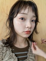 スミス 秋葉原(Smith)&nbsp;レイヤーカットハッシュカット顔まわりミディアムロング