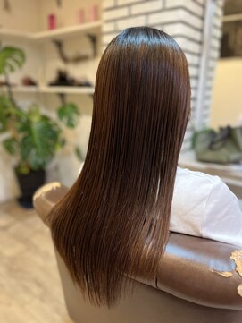 クッキー ヘアーアンドメイク(COOKIE Hair&Make) 【COOKIE】ナチュラル艶ロングストレート