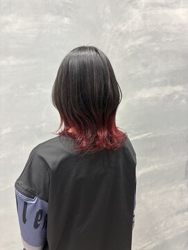 ナンバー 大分中央町店(N°) モードかわいい！レッドエンドカラー