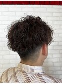 刈り上げマッシュ×ツイストスパイラル