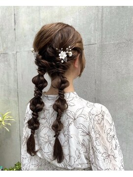 ピコット(P cott) おしゃれツイン編みおろし