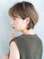 ルアナ ヘア アンド トリートメント(Luana)&nbsp;【Luana難波】ヘーゼルベージュ×ショートボブ