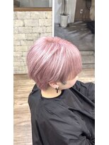 ナチュラル 南越谷店(Natural)&nbsp;【後藤】メンズダブルカラー/ピンク