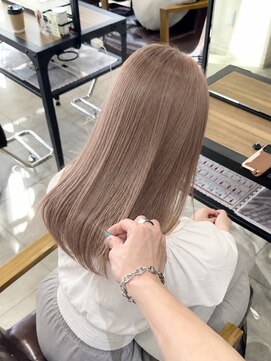 コート 表参道(Cote) 美髪レイヤーカット/くびれ巻き髪/ベージュカラー/縮毛矯正