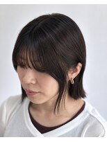 エン(en.)&nbsp;切りっぱなしボブ