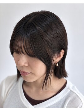 エン(en.) 切りっぱなしボブ