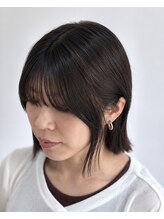 エン(en.) 切りっぱなしボブ