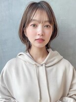 ソヨン 岡崎店(SOYON)&nbsp;シースルーバング×小顔ネオボブウルフ