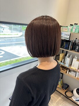 スーリール 福岡別府店(Sourire) ミニボブ ショートボブ 丸みボブ